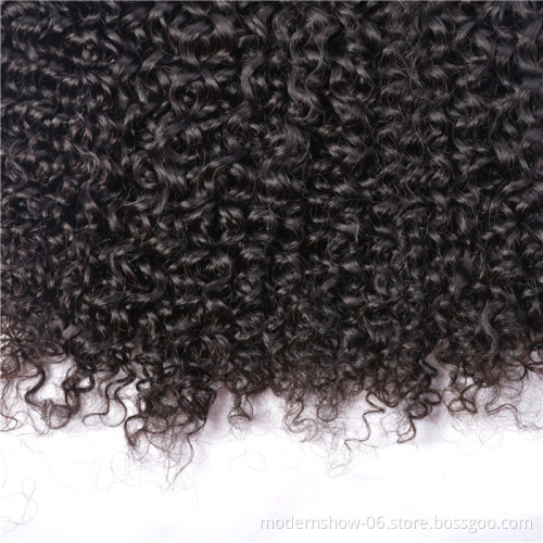 Best Quality Cuticle Aligned 100% Raw Human Hair Extensions,Peruvian Kinky Curly Natural Hair weaves